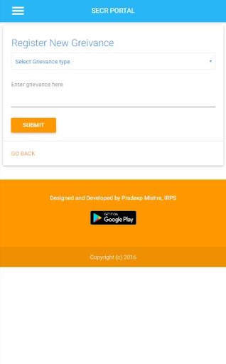 SECR Portal screenshot 4