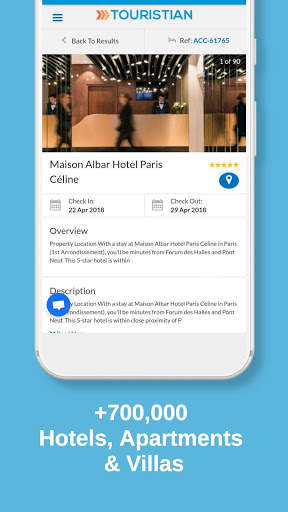 Touristian Hotels, Flights And Travel Deals screenshot 3