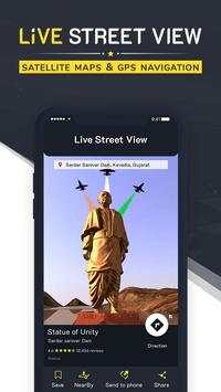 Live Street View, GPS Navigation & Satellite Maps 4 تصوير الشاشة
