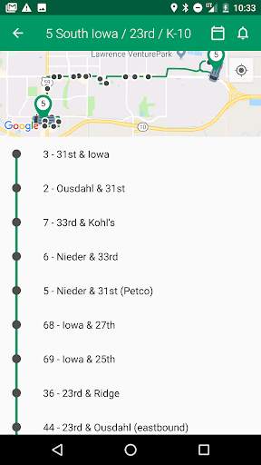My Bus Lawrence screenshot 3