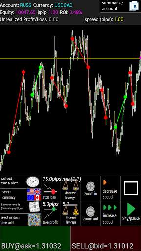 Forex demo trading game screenshot 6