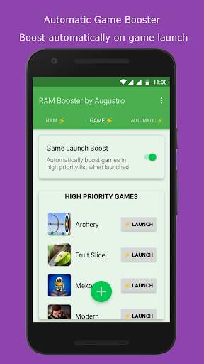 RAM & Game Booster by Augustro [Trial] screenshot 2
