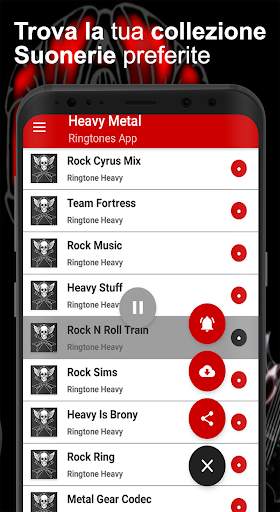 Suonerie Heavy Metal Gratis screenshot 4