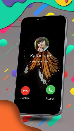 Full Screen Caller ID, Photo caller screen screenshot 2