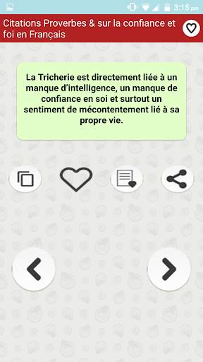 Citation Confiance Foi & Part screenshot 8