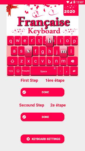 French Keyboard: French and English Keyboard 2020 screenshot 2