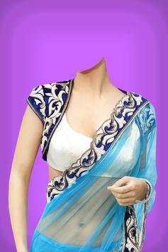 Fancy Saree Blouse Photo Suit screenshot 5