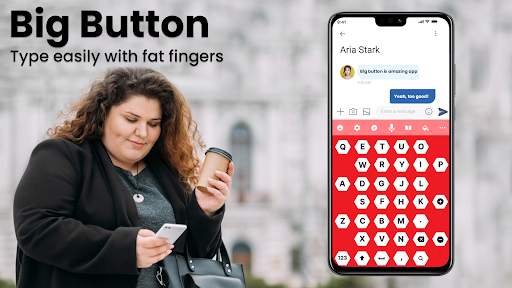 Big Button Keyboard - Big Keys स्क्रीनशॉट 2