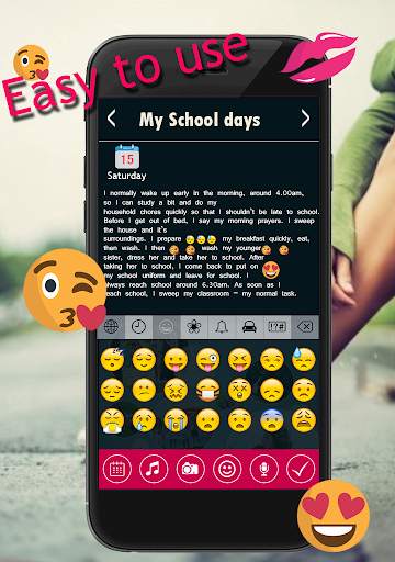 Amazing Secret Diary with Lock screenshot 4