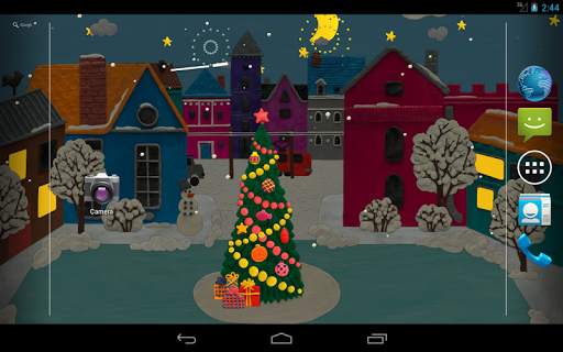 Winter town Live wallpaper HD screenshot 9