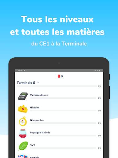 Kartable - Cours & Révisions du CE1 à la terminale скриншот 7