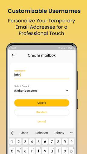 MailRush - Temp Mail screenshot 1