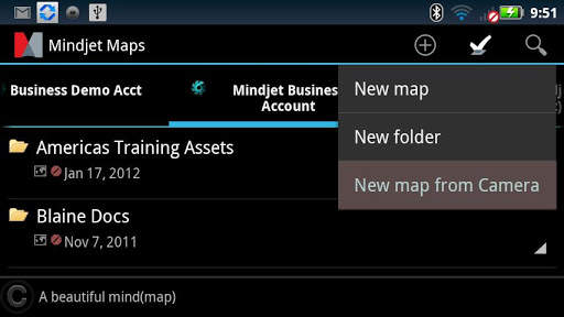 Mindjet Maps for Android screenshot 2