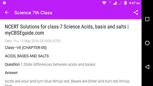 Class 7 Science Solutions screenshot 6