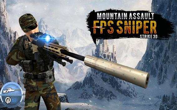 Mountain Sniper- FPS Shooters Clan 3D Game screenshot 8