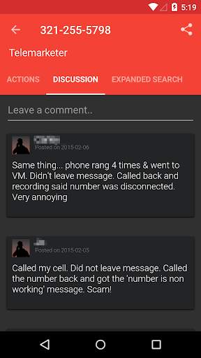 Reverse Lookup - Caller ID and Spam Block screenshot 4
