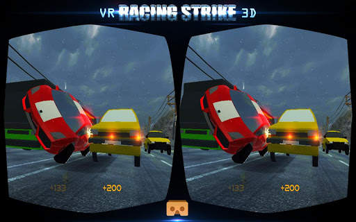 Racing Strike 3D/VR : Virtual Stunt Free Car Games screenshot 3