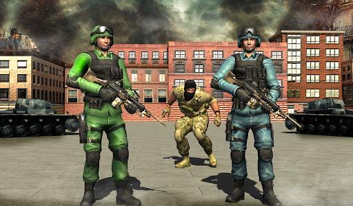 US Army Gun Battle War Combat screenshot 2