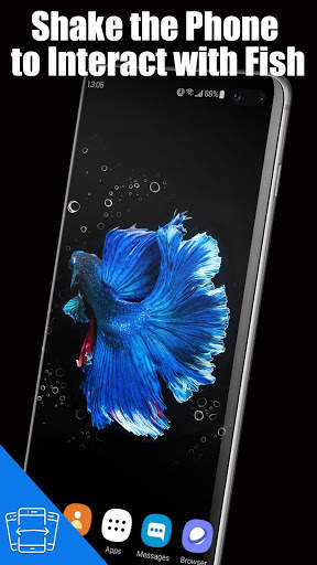 3D Betta Fish Live Wallpaper screenshot 4