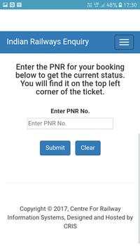 National Railway Enquiry 2018 screenshot 2