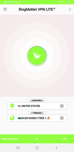 RingmeNet VPN-Free ssl/http/ssh Tunnel VPN screenshot 3