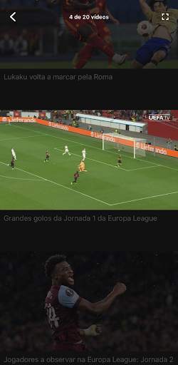 UEFA Europa League Oficial screenshot 2