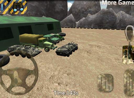 Army parking 3D - Parking game screenshot 4