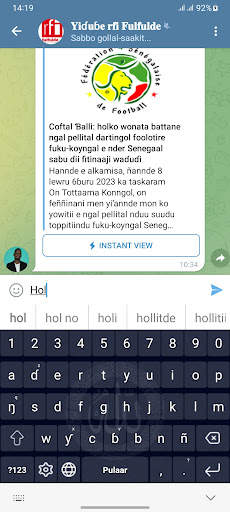 Fulah Keyboard (Fulfulde) screenshot 2