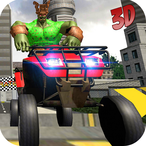 Multi Monster Quad Bike Stunts:ATV Traffic Riding icon