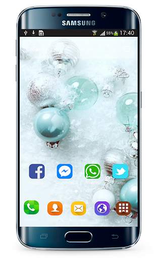 Launcher Samsung Galaxy A70 Theme 1 تصوير الشاشة