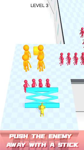 Crowd Wave Dash - Бесплатные аркадные игры Pushers скриншот 2
