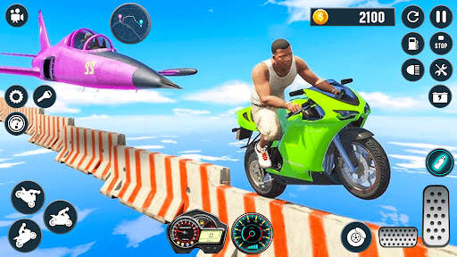 GT Bike Racing Game Moto Stunt screenshot 4