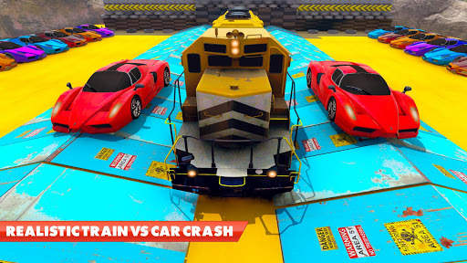 Train Vs Car Crash: Racing Games 2019 screenshot 19