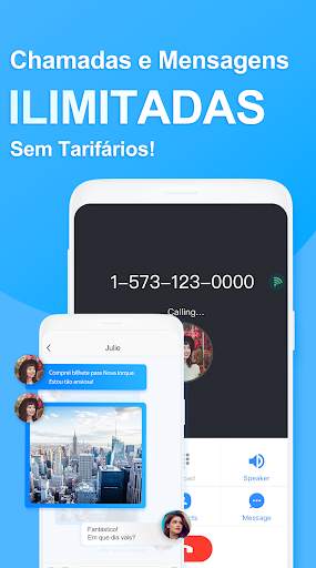 Número de telefone dos EUA screenshot 1