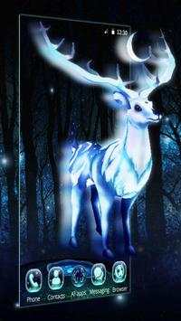 Thème 3D White Deer screenshot 1