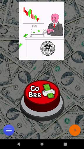 Money Printer Go Brrr | Meme Prank Button स्क्रीनशॉट 1