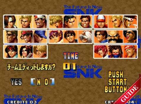 Guide for King of Fighters 95 screenshot 2