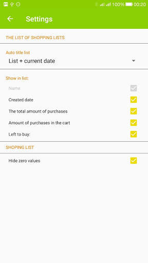 Quick Shopping List screenshot 7