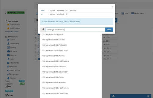 Droid Over Wifi screenshot 7