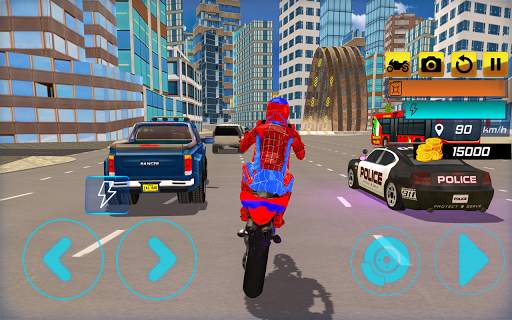 Permainan Sepeda Motor Balap screenshot 2