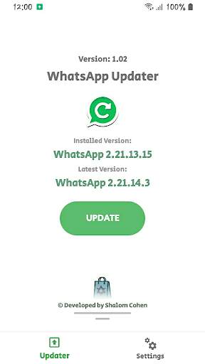 WhatsApp Updater screenshot 1