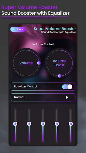 Super Volume Booster Sound Booster with Equalizer screenshot 1