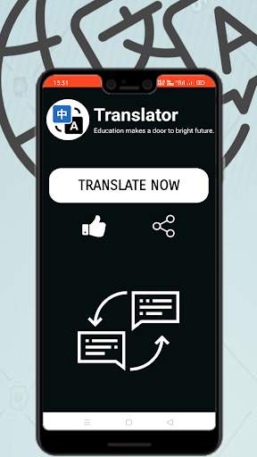 Translate All - English to Hindi,Tamil Translator screenshot 1