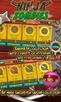Ninja and Zombies screenshot 3