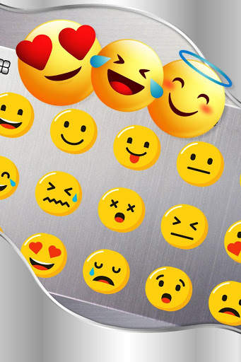 Silver Metal Keyboard screenshot 3