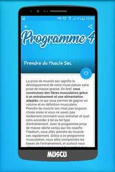 Programme Musculation Sèche Facile 2018 screenshot 2