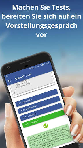 Learn IT: Java - Tests, Zertifizierung (KOSTENLOS) screenshot 2