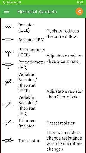 Electrical Symbols screenshot 4