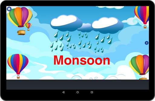 Days, Months & Seasons -  Kids Learning App screenshot 11
