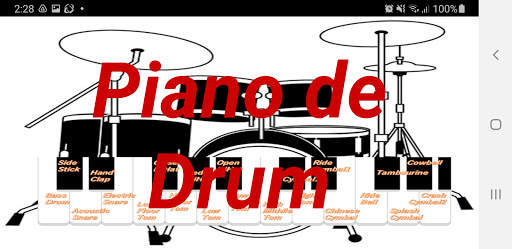 Piano de Drum screenshot 1